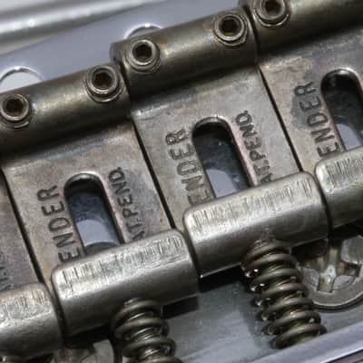 Aged Pre-CBS 50's Tremolo Vintagecorrect, Pat. Pend.Saddles, Made in UK image 4