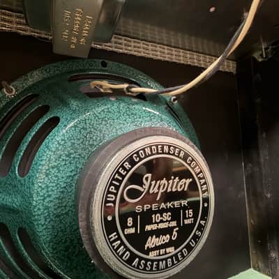 GVT  Vibro Tone JR Handwired NOS Guitar amplifier blackface 1964 / Surf Green Vibro champ  AA764 image 10