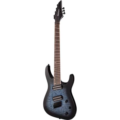 Jackson X Series Soloist Arch Top SLATX7Q MS Electric - Transparent Blue Burst image 3