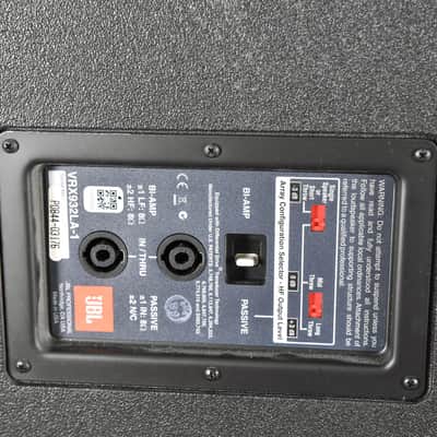 JBL VRX932LA-1 12" Passive 2-Way Line Array Speaker PAIR (church owned) CG00YQ0 image 7