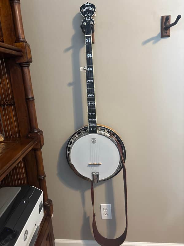 Deering Calico 5-String Banjo 2014 - Natural image 1