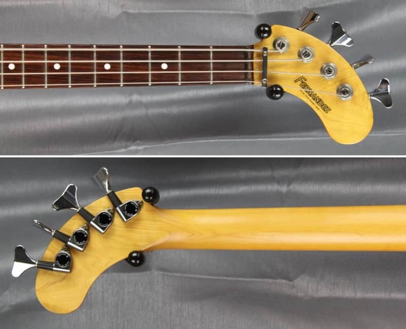 Fernandes Mini-bass ZO-3 Piezo - Sunburst - RARE import Japan | Reverb