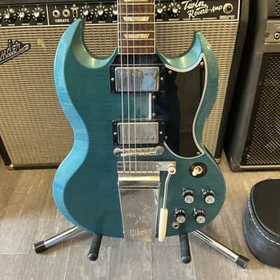 Gibson Custom shop Murphy Lab SG 1964 - Blue used image 5
