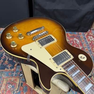 *Video* Greco Les Paul EG-500 Tobacco Burst *Rare Headstock* Fujigen - 1979 image 7