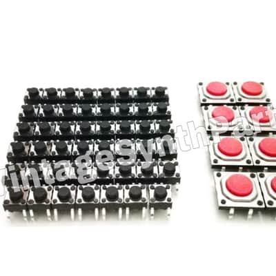 AKAI MPC-2500 - Full set of 55 Panel Switches - NEW Micro Switch Sampler Mpc2500