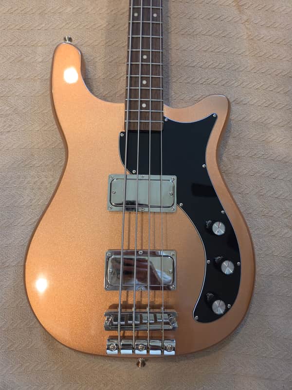 Epiphone Embassy Bass 2021 - Present - Almond Metallic image 1