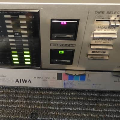 VINTAGE AIWA 3 HEAD TAPE DECK CASSETTE PLAYER/RECORDER/MADE IN JAPAN image 5