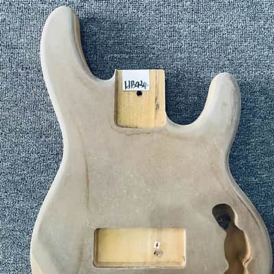 Basswood StingRay Style Bass Body image 3