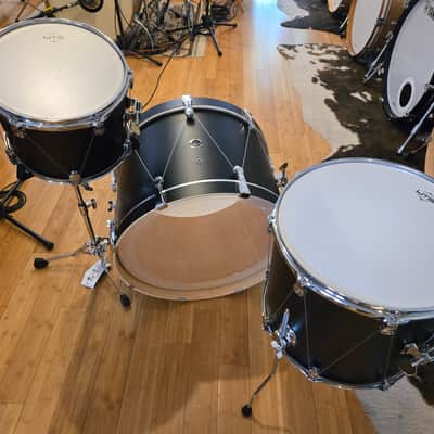 Drum Kits - WTS Epiphany Series 14x22 9x12 14x16 (Matte Black) image 9