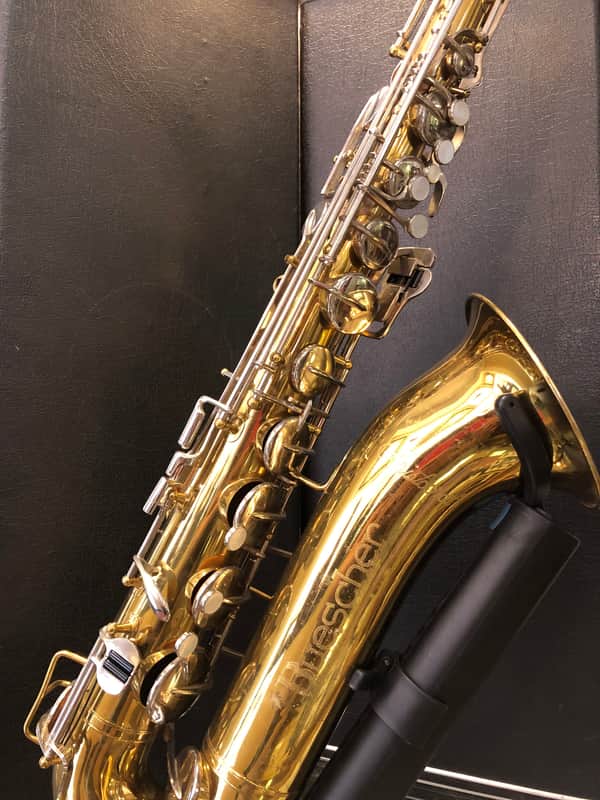 Buescher Tenorsaxofon Aristocrat Gold Saxophon Tenor USA image 1