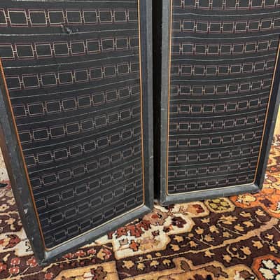 Vintage 1960s WEM Watkins 3x10 Amplifier PA Clip Columns Cabinets w Elac 10N/106 image 3