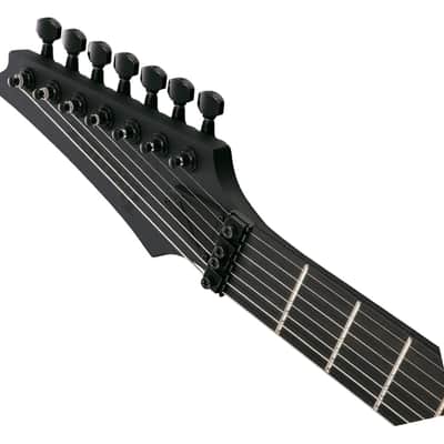 Used Ibanez RGRB720BKF RG Iron Label 7-String Guitar - Black image 4
