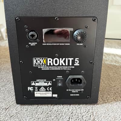 KRK RP-5 Rokit G4 2-Way 5" Active Studio Monitors (Pair) 2019 - 2021 - Black image 6