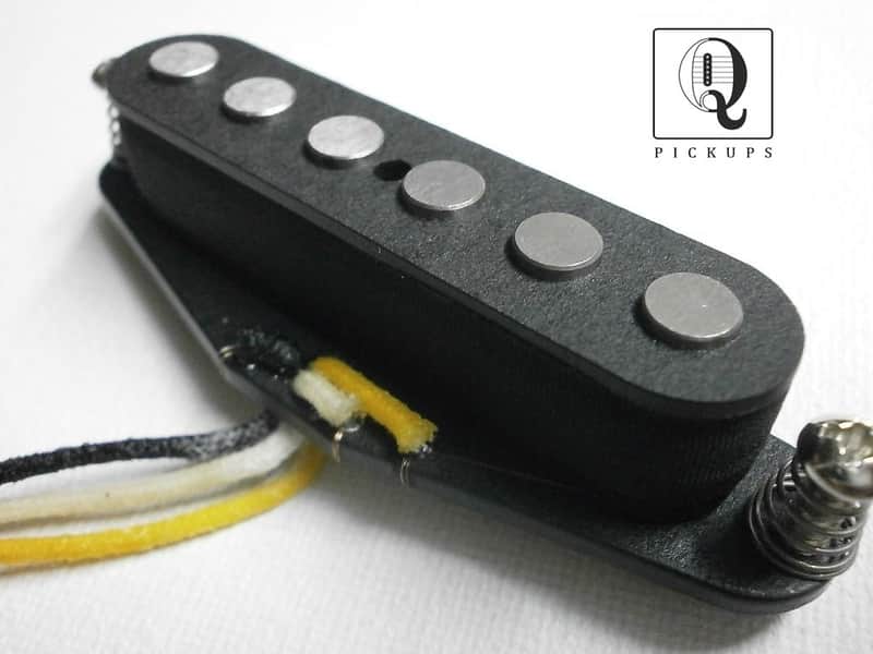 Stratocaster Coil Tap Pickup HOT.250" Quarter Pound Alnico 5 Custom Hand Wound by Q pickups image 1