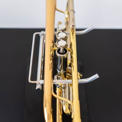 Yamaha YTR-8335IIRG Xeno Bb Trumpet with Reverse Leadpipe and Gold Brass Bell (SN 5768xx) image 9
