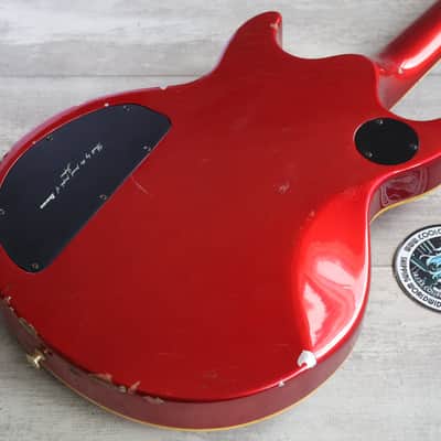 1982 Ibanez Japan AR100 Artist Double Cutaway (Fire Red) image 10