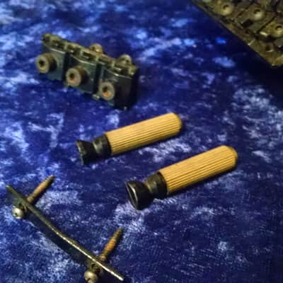 Early Version 1980s Floyd Rose "PRO" Tremolo Made in USA complete R2 (RARE) image 2