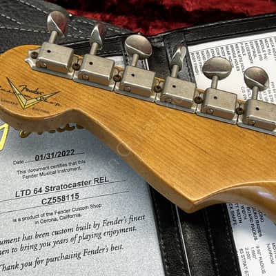 2022 Fender - Stratocaster - LTD 64 Relic - ID 5096 image 22