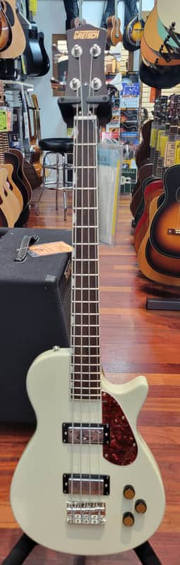 Gretsch Junior Jet Bass 30" Short Scale - Vintage White image 1