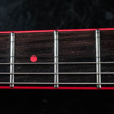 1985 Washburn WT-24V Tour 24 HH Telecaster black/red image 12
