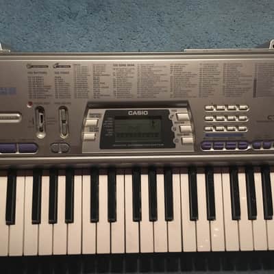 Casio CTK-496 100 Song Bank Keyboard MIDI Jacks & Mic Mix In & AC Adapter image 7