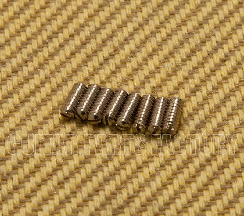 BTSHS-M (8) Medium Slot Head Saddle Height Adjustment Screws 6-32 X 3/8" image 1