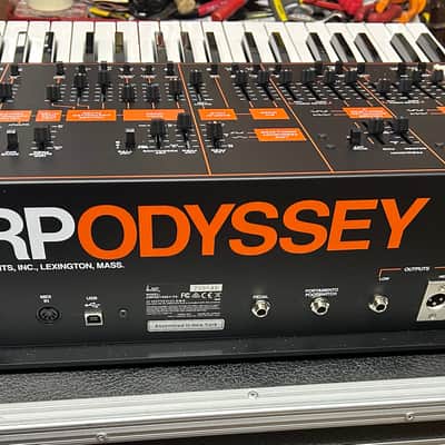 Korg ARP Odyssey FS Rev3 37-Key Duophonic Analog Synthesize Black/Orange image 2