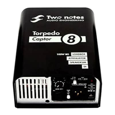 Two Notes Torpedo Captor 8 Loadbox DI/Attenuator - 8-Ohm - Open Box image 1
