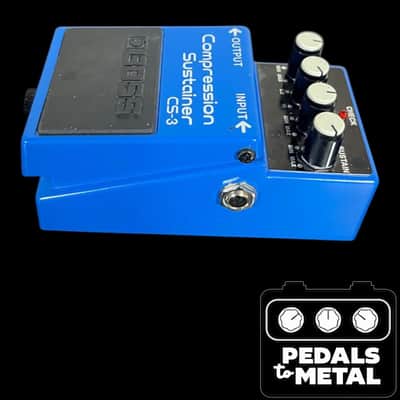 Boss CS-3 Compression Sustainer (Black Label) 1986 - 1992 - Blue - X16334 image 5