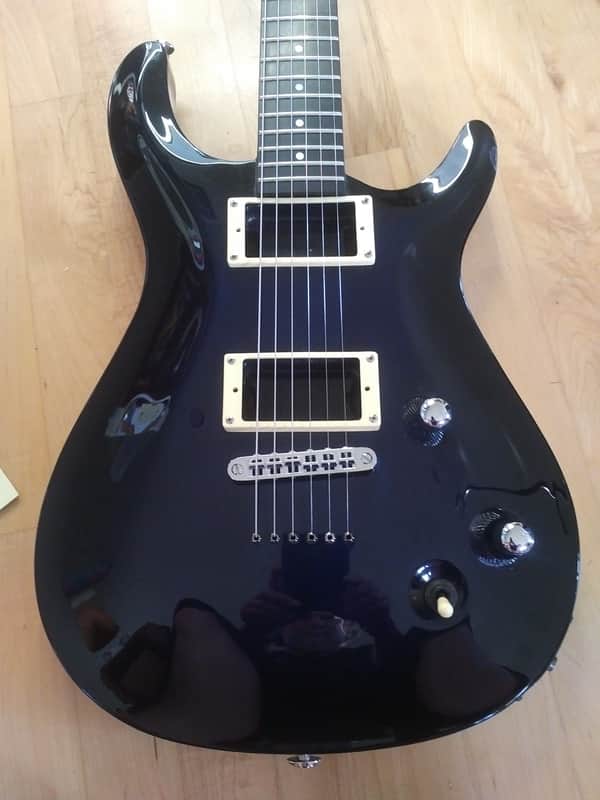 Carvin CT-3, Carved-Top Mahogany Body, Blue-Burst, Tweed HSC -- *No Pick-ups  Included* image 1