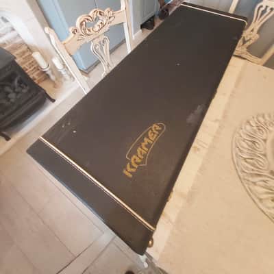 Bon Jovi - Richie Sambora owned 1987 Custom Kramer Custom Pacer 1987 Champagne Flip / Flop Flamed image 10
