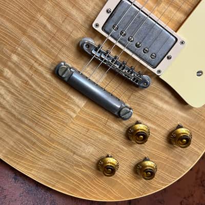 2025 Gibson 1959 Les Paul Standard Chambered Antique Natural Ultra Light Aged Murphy Lab image 8