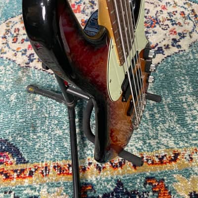Fender Tom Hamilton's Aerosmith, Stu Hamm Prototype Urge 5 String Bass, TH-002 Serial #!!! (#31) - Sunburst image 13