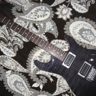 Ibanez SA220FM 2005 - Transparent Gray [TG] Flamed Maple over Mahogany body image 1