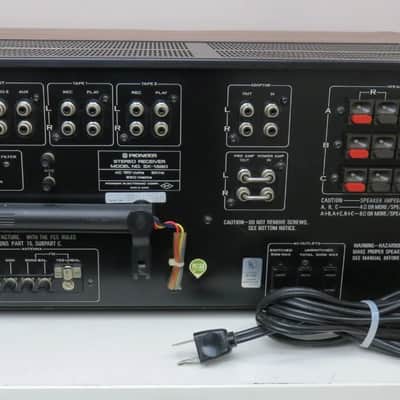 PIONEER SX-1980 RECEIVER WORKS PERFECT SERVICED FULLY RECAPPED + LED's EXCELLENT image 16