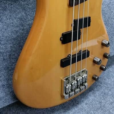 Ibanez SR400 4 string  Vintage Blonde Active Pickups Bass image 3
