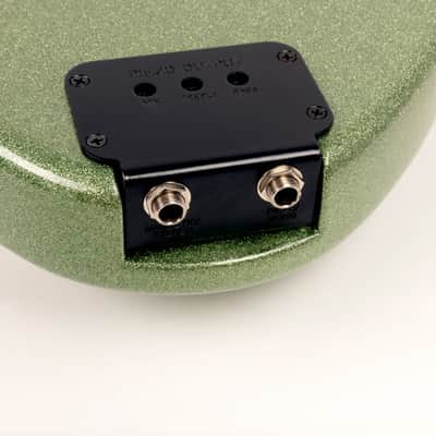 Ernie Ball Music Man Albert Lee SSS w/ Piezo Hardtail 2002 Gremlin Green Sparkle | Vault Exclusive image 7
