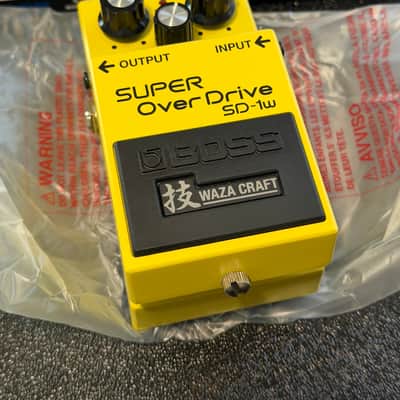 Boss SD-1W Super OverDrive Waza Craft 2015 - Present - Yellow image 1