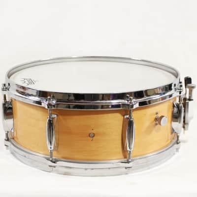 Vintage 1960's Gretsch Model 4157 Brooklyn Era 14x5 8-Lug Snare Drum w/ Case image 1