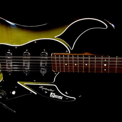 Burns DOUBLE SIX 1964 Green Sunburst. Maybe the RAREST BURNS GUITAR. With Tremolo System. Incredible image 3