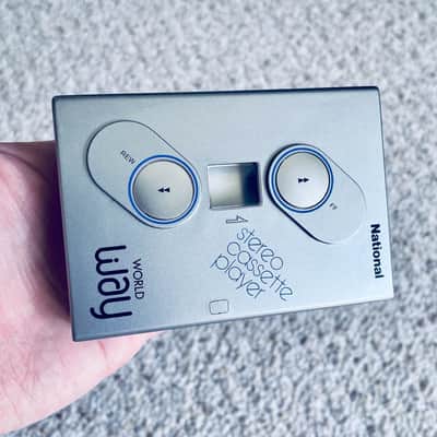 [RARE] Panasonic RQ-SJ1 World Way Walkman Cassette Player ! Excellent Looking ! For Display or Repair : ) image 2