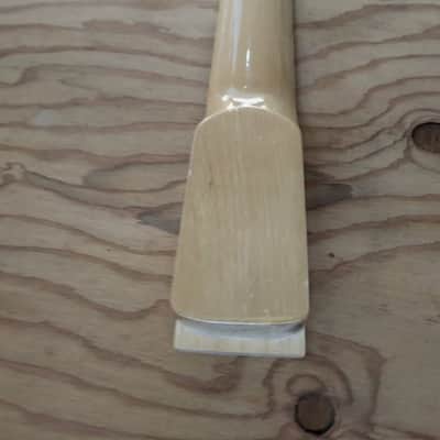 2 1/4 wide Custom No Inlay SS fret Guitar Neck Replacement DIY image 7