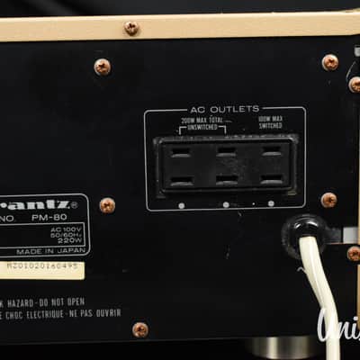 Marantz PM-80 Integrated Stereo Amplifier in Very Good Condition image 18