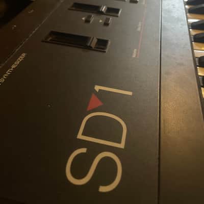 Ensoniq SD-1 Music Production Synthesizer 1990 - Black image 3