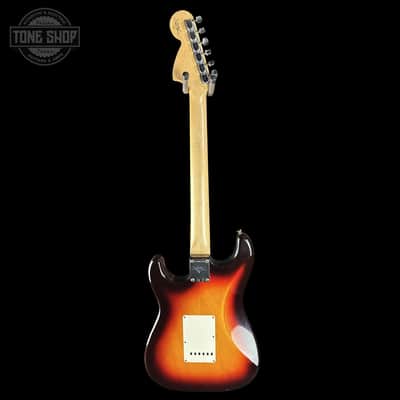 Fender Custom Shop 1969 Stratocaster Journeyman Relic Chocolate 3 Tone Sunburst w/case CZ588710 image 8
