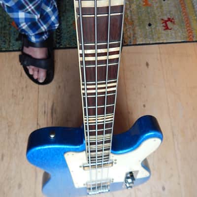 Hofner Telecaster Bass 60s - Sternenblau image 18