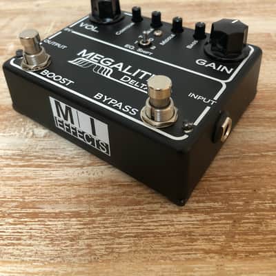 MI Audio Megalith Delta High-Gain Distortion 2010s - Black image 3