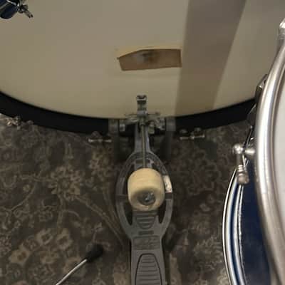 Ludwig Club Date Mid-60s - Blue Sparlke, Nickel plate hardware image 17