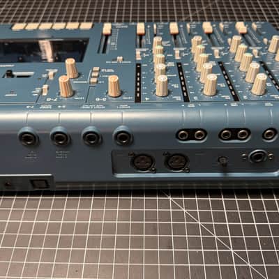 TASCAM Portastudio 414 MKII 4-Track Cassette Recorder 1990s Blue image 2