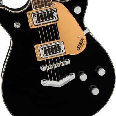 Gretsch G5222 Electromatic Double Jet Guitar BT with V-Stoptail, Laurel Fingerboard, Black image 5